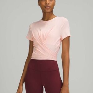 Lululemon Time To Restore Top Size 4 Pink Mist